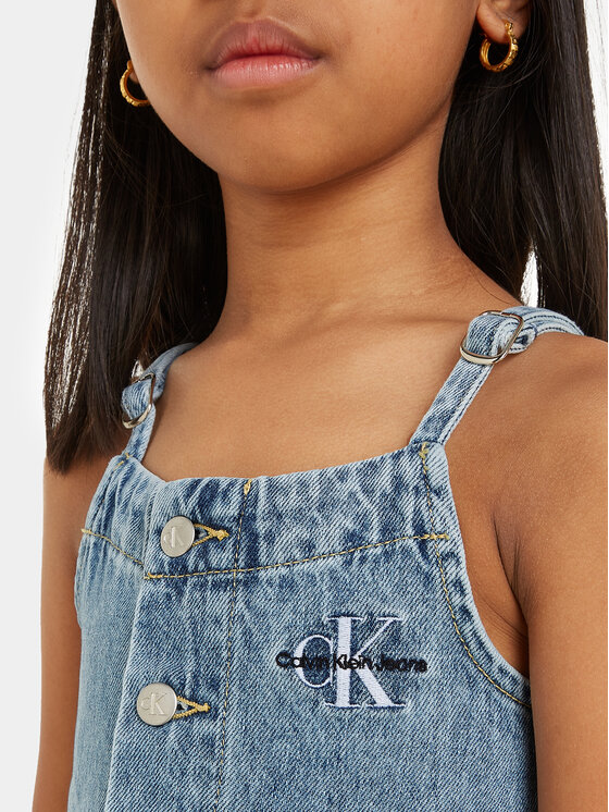 Calvin Klein Jeans Calvin Klein Jeans Džínsové šaty IG0IG02397 D Modrá Regular Fit