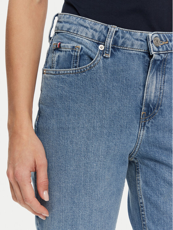 Tommy Hilfiger Tommy Hilfiger Дънки Classic WW0WW44345 Син Straight Fit