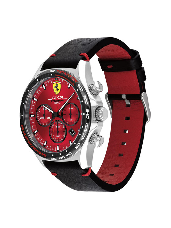 Scuderia Ferrari Scuderia Ferrari Laikrodis Pilota Evo 0830713 Juoda