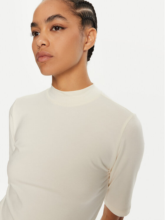 Calvin Klein Calvin Klein Bluse K20K207744 Écru Regular Fit