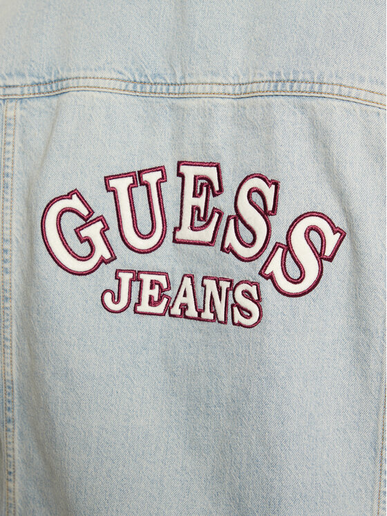 Guess Guess Τζιν μπουφάν M4BN38 D5DO1 Μπλε Regular Fit