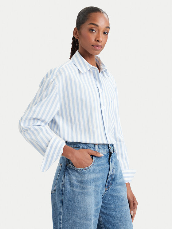 Nautica Nautica Košile 62KLD1404 Světle modrá Regular Fit