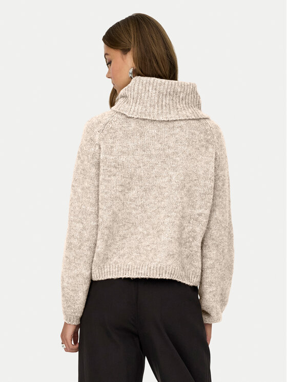 ONLY ONLY Гольф Gila 15358571 Білий Regular Fit