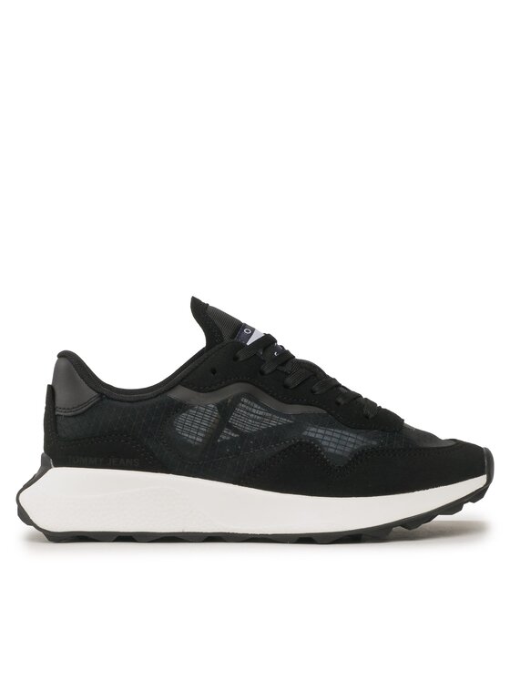 Tommy Jeans Сникърси Tjw Translucent Runner EN0EN02215 Черен | Modivo.bg