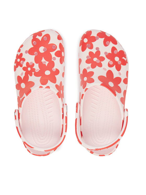 Crocs Crocs Ciabatte Classic Pop Petals Clog 214090 Rosa