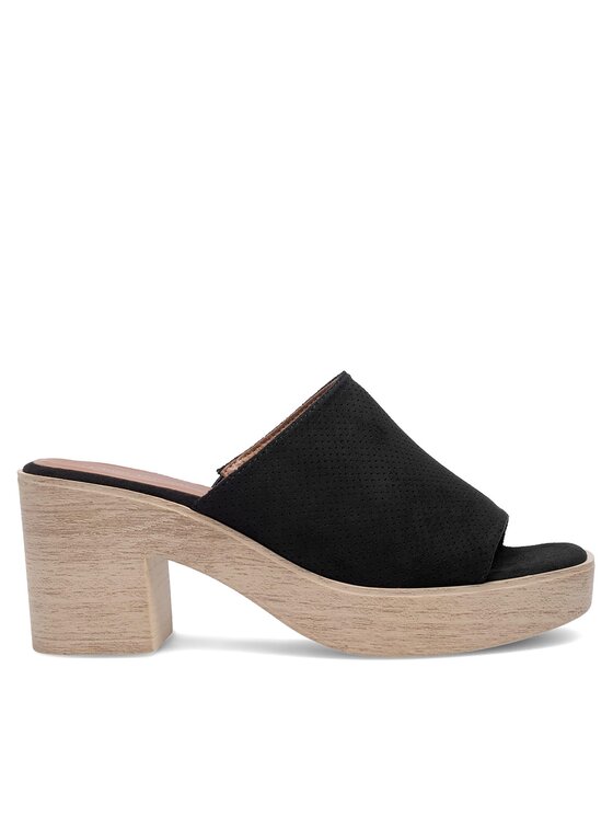 Clara Barson Şlapi WS2P227-03 Negru