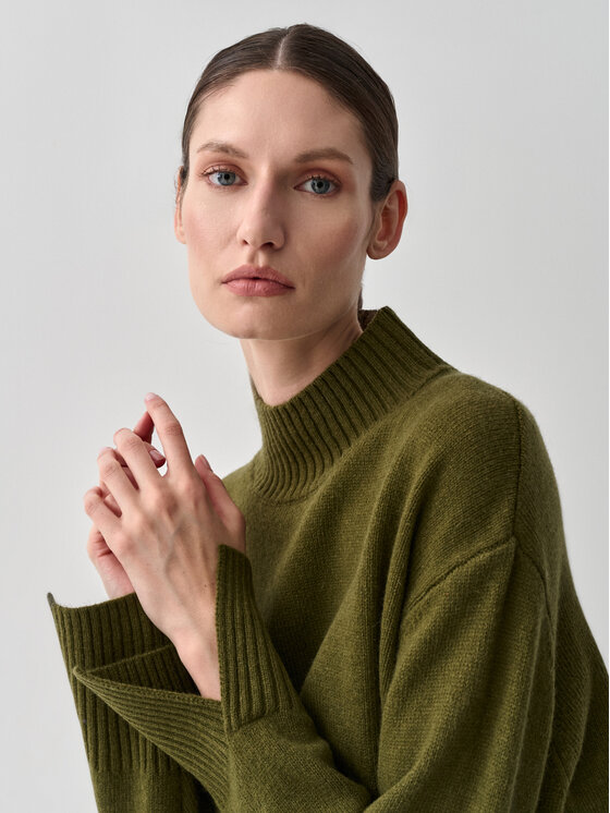TATUUM TATUUM Svetr LINER 2 Zelená Classic Fit