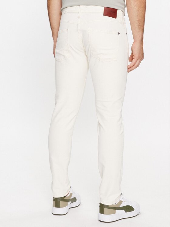 Pepe Jeans Pepe Jeans Traperice PM207390WI5 Écru Tapered Fit