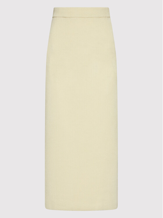 Samsøe Samsøe Samsøe Samsøe Puzdrová sukňa Joanne F22200029 Béžová Slim Fit