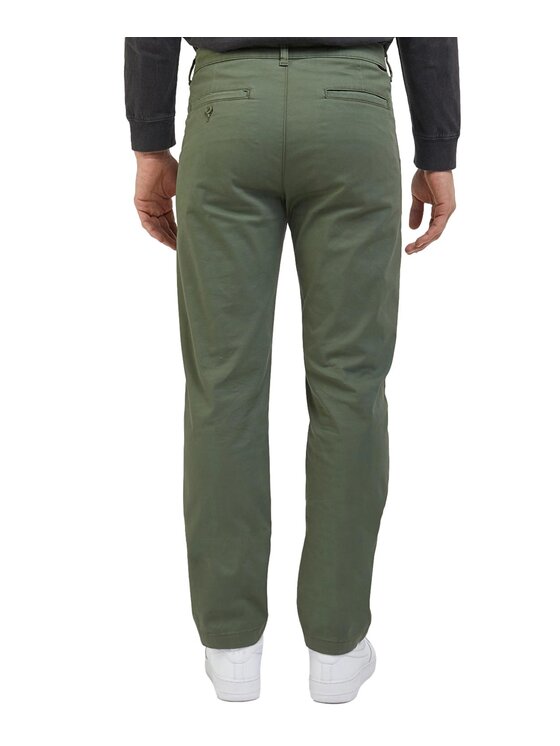 Lee Lee Pantaloni chino 112342928 Verde Regular Fit