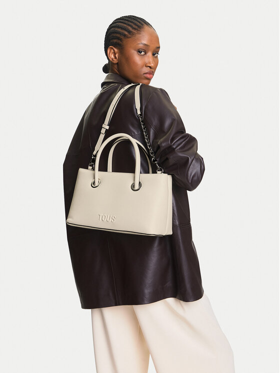 TOUS TOUS Handtasche City Tous Poppy 2002202301 Beige