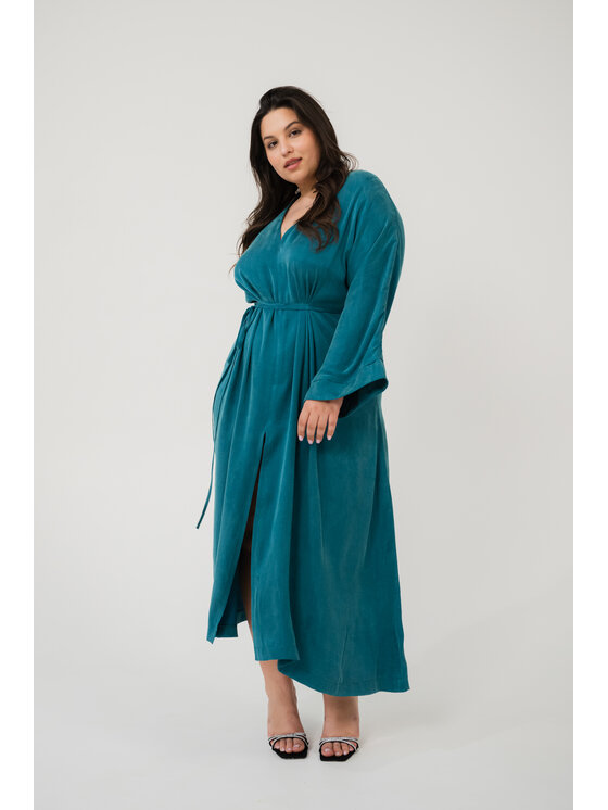 ROSE AVENUE ROSE AVENUE Sukienka elegancka LUCY Niebieski Oversize