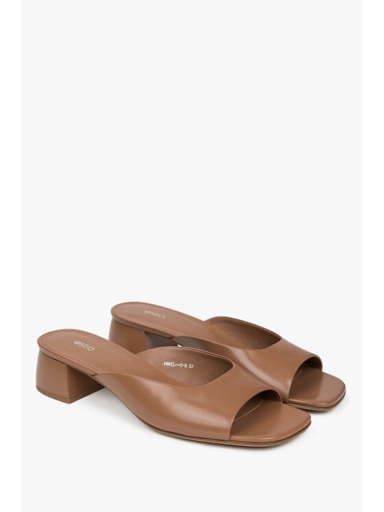 Estro Estro Παντόφλες ER00116910 Καφέ