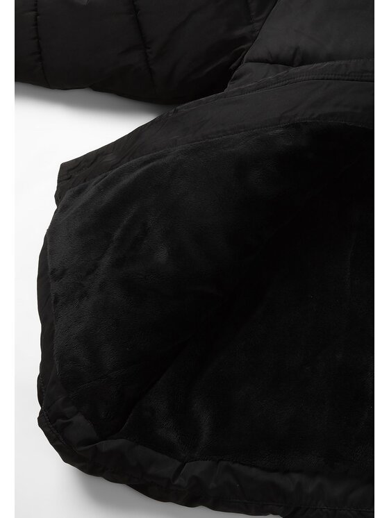 minoti minoti Kurtka zimowa 32COAT151 Czarny Longline Fit