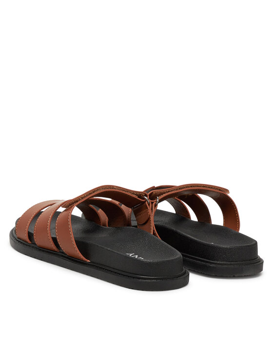JENNY JENNY Παντόφλες LB-P1941A-YLD Καφέ