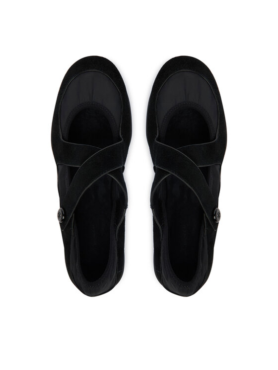 Tory Burch Tory Burch Balerini Romy Sport Mary Jane 178301 Negru