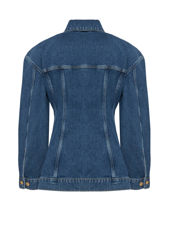 HUGO HUGO Džinsinė striukė Icon 50569648 Tamsiai mėlyna Regular Fit