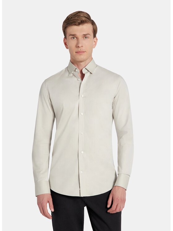 Pako Lorente Pako Lorente Koszula P25WF-1X-022 Zielony Slim Fit