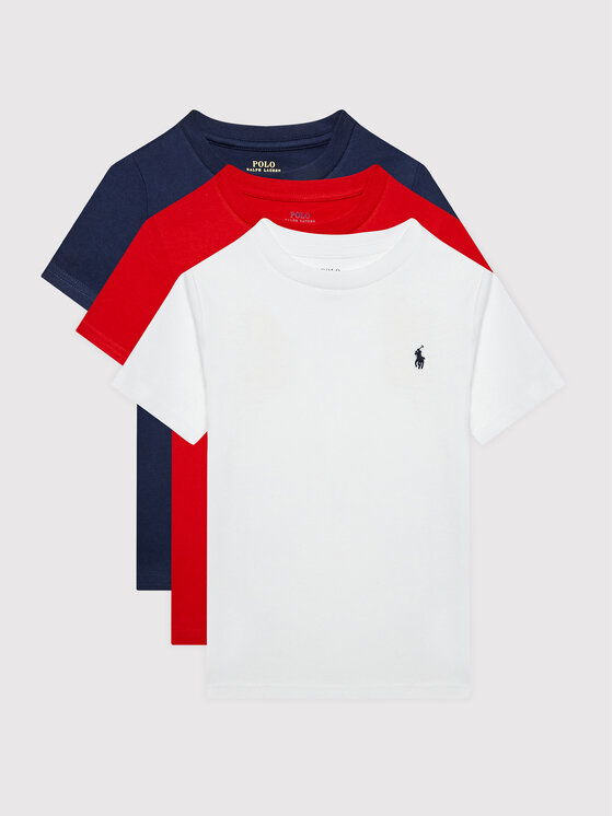 Polo Ralph Lauren Polo Ralph Lauren Комплект тениски 323884456001 Цветен Regular Fit