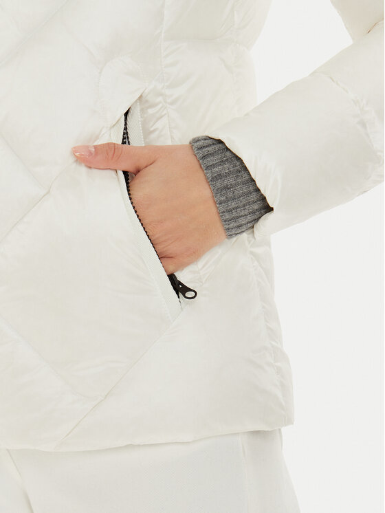 Blauer Blauer Μπουφάν πουπουλένιο 24WBLDC03051 006047 Λευκό Regular Fit