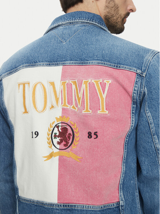 Tommy Jeans Tommy Jeans Kurtka jeansowa Ryan DM0DM21860 Niebieski Regular Fit