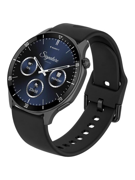 Garett Garett Zegarek 5904238485149-PAY-BLACK Czarny