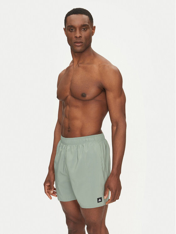 adidas adidas Badeshorts Solid CLX JC9920 Grün Regular Fit