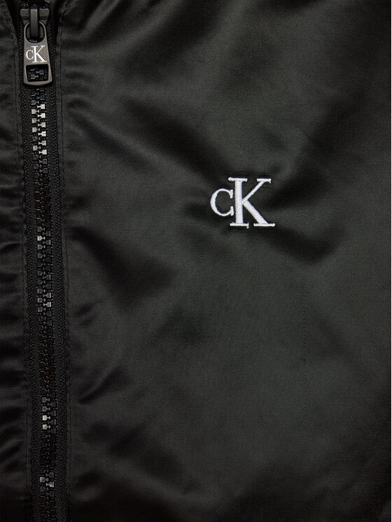 Calvin Klein Jeans Calvin Klein Jeans Μπόμπερ μπουφάν IB0IB01980 Μαύρο Regular Fit