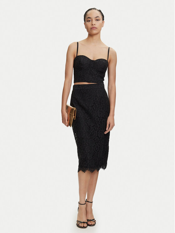 Guess Guess Marškinėliai W5YH42 WHD00 Juoda Regular Fit