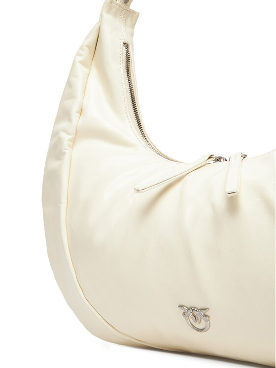 PINKO PINKO Torebka Slouchy Hobo Big PE 25 PLTT 104295 A26J Écru