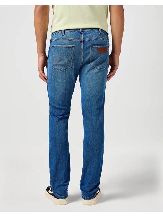 Wrangler Wrangler Jeansy GREENSBORO Niebieski Straight Leg