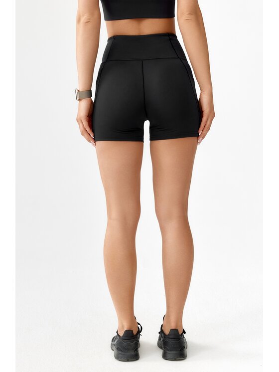 ROUGH RADICAL ROUGH RADICAL Szorty sportowe HAMPTONS SHORTS Czarny Slim Fit
