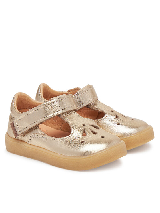 Mrugała Mrugała Halbschuhe Luna 2190/5 Goldfarben