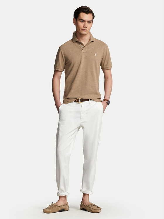 Polo Ralph Lauren Polo Ralph Lauren Polo 710680784298 Brązowy Custom Slim Fit