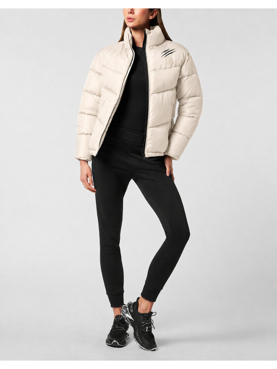 Plein Sport Plein Sport Giubbotto piumino 23985 Bianco Regular Fit
