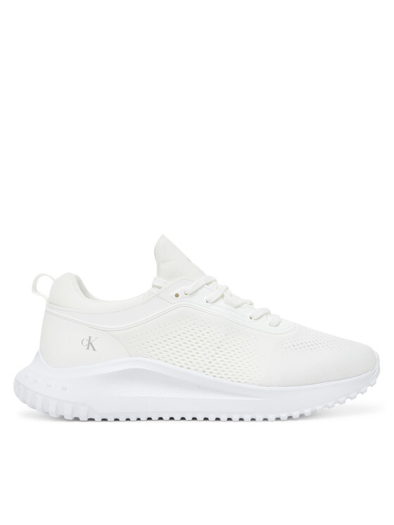 Sneakers Calvin Klein Jeans Eva Runner Sock Mg Tech YW0YW01855 Alb