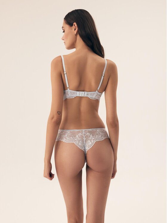 Esotiq Esotiq Biustonosz push-up 42554 Niebieski