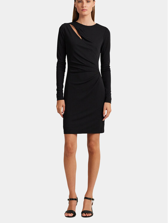 LAUREN RALPH LAUREN Lauren Ralph Lauren Sukienka koktajlowa 253926430001 Czarny Slim Fit