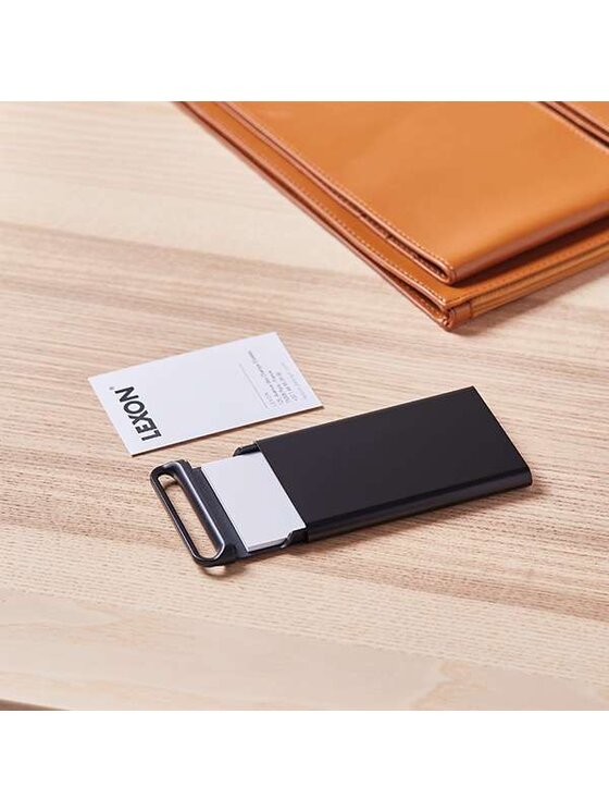 Lexon Lexon Etui na wizytówki Nomaday Czarny