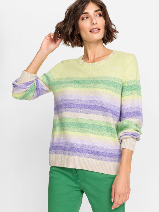 Olsen Sveter 11004073 Farebná Regular Fit