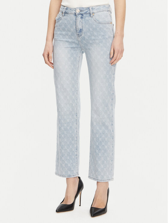 Gaudi Gaudi Дънки 511BD26008 Син Straight Fit