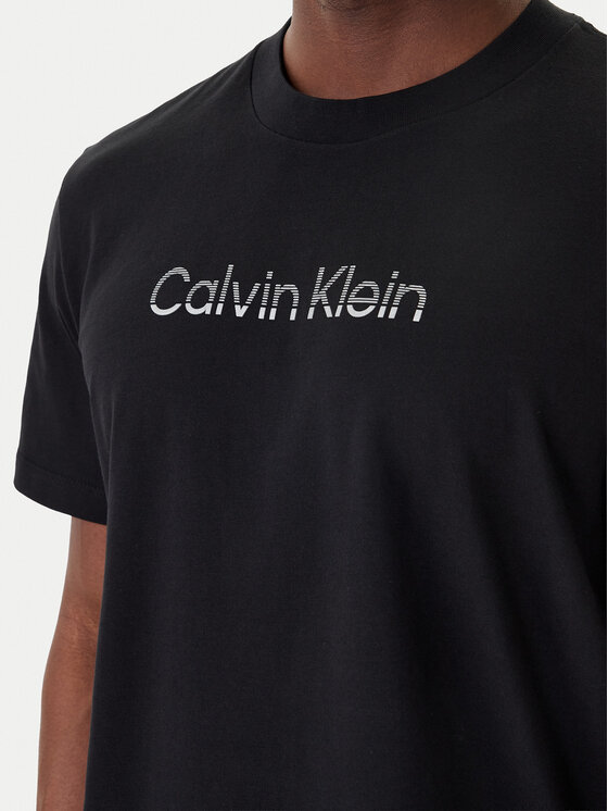 Calvin Klein Calvin Klein T-krekls LV04LF813G Melns Regular Fit