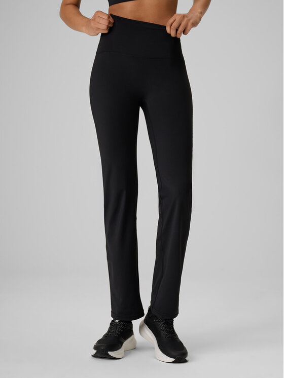 4F 4F Legginsy ESSENTIAL Czarny Slim Fit