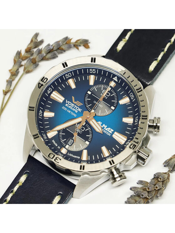 Vostok Europe Vostok Europe Zegarek 6S11/320A675 Srebrny