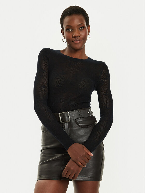 Pinko Sveter Turabottiglie 104006 A224 Čierna Regular Fit