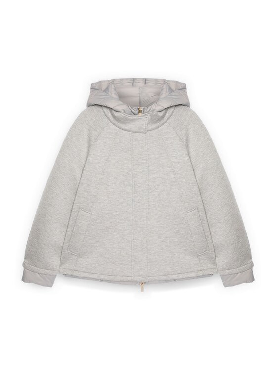 Fiorella Rubino Fiorella Rubino Giubbotto piumino F057T001491N013 Grigio A-Line Fit