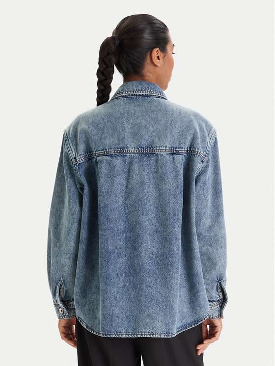 Patrizia Pepe Patrizia Pepe camicia di jeans 8C0833/D108-CB05 Blu Regular Fit