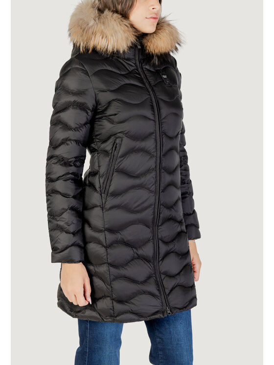 Blauer Blauer Καπαρτίνα LYNEL Μαύρο Casual Fit