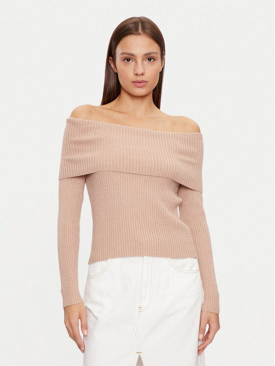 ONLY Sveter Katia 15311830 Béžová Regular Fit