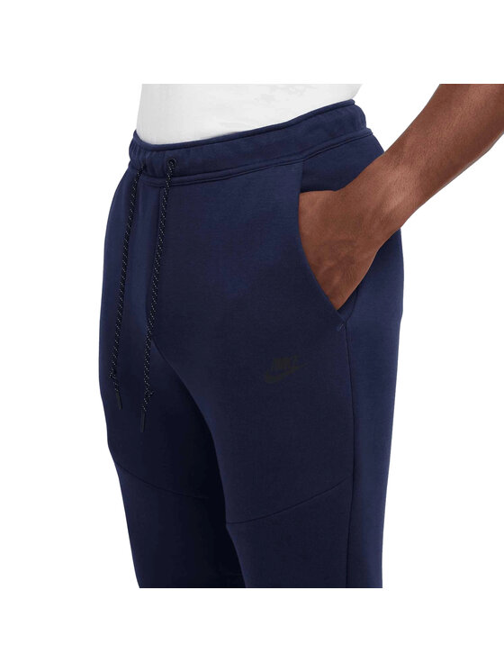 Nike Nike Spodnie dresowe Nike Tech Fleece Pant Granatowy Slim Fit